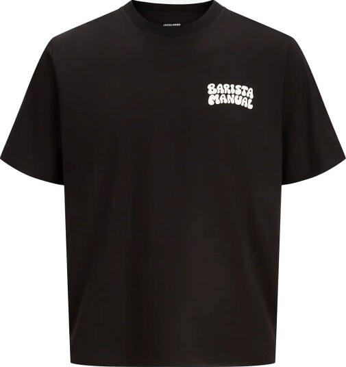 Jack & Jones Jorgraphic Tee Ss Styd BLACK M