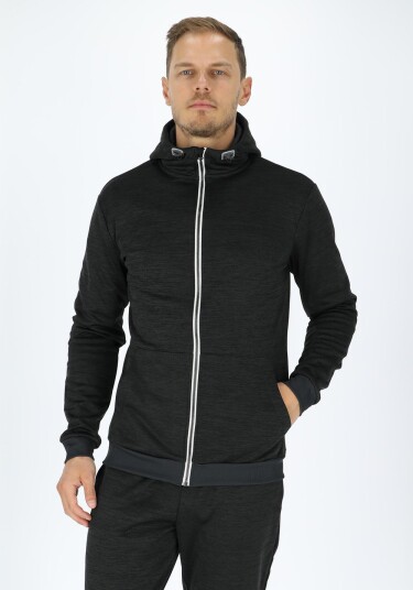 Training Logo Zip Hood Charcoal Melange/Charcoal Mela 3xl Hoodies Training Logo Zip Hood Charcoal Melange/Charcoal Mela 3xl Hoodies