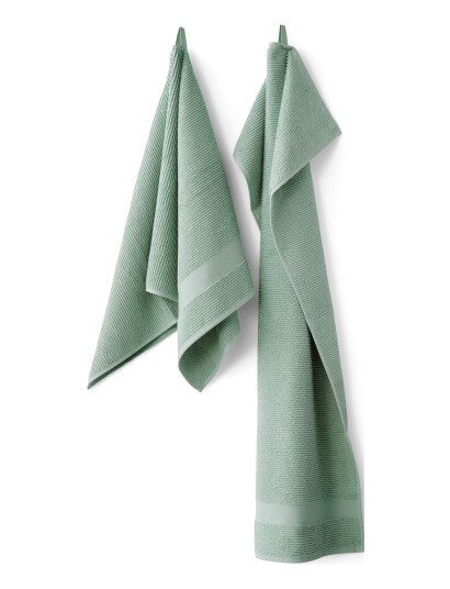 compliments Slow Towel 50X100 Cm - Green - 50X100CM