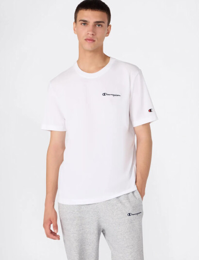 Champion Ss Tee - White - XS