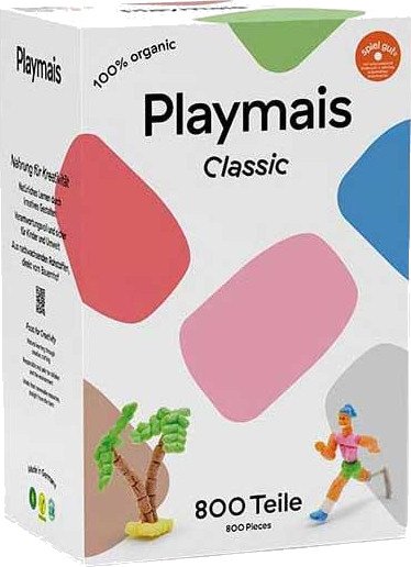 Playmais Classic Basic Byggeklosser for Barn 3+ År – 800 Deler