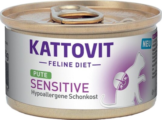 Kattovit Sensitive Kalkun 12 X 85 G