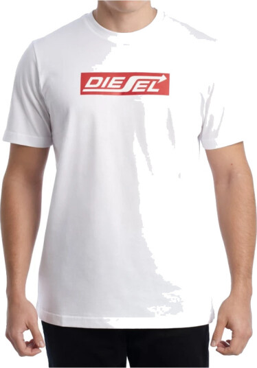 Diesel Herre Topper Hvit L,