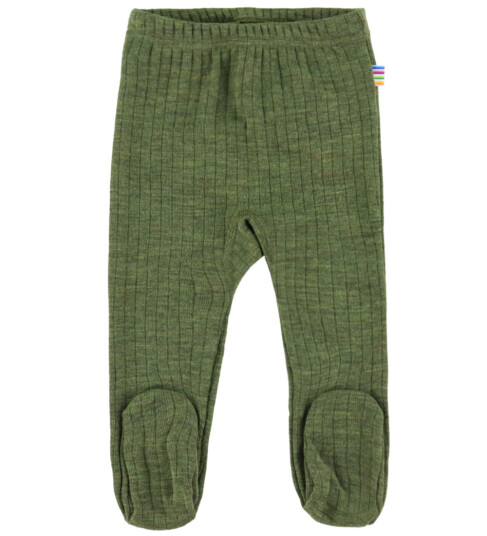 Joha Leggings m. Fot Ull Rib Mørk Oliven 100 Leggings Ull Grønn Joha Leggings m. Fot Ull Rib Mørk Oliven 100 Leggings Ull Grønn