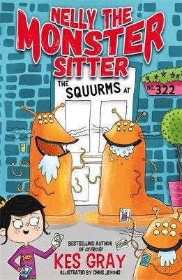 Nelly The Monster Sitter: The Squurms At No. 322 Av Kes Gray