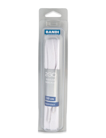2GO 2Go Shoelace 561 - White - 120 cm