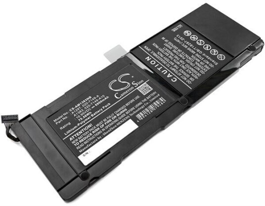 Apple MacBook Pro 17-inch batteri (6900 mAh 10.95 V, Sort) Apple MacBook Pro 17-inch batteri (6900 mAh 10.95 V, Sort)