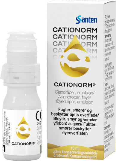 Cationorm øyedråper 10 ml Cationorm øyedråper 10 ml