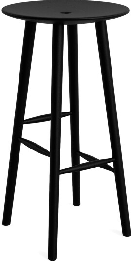 Novoform Di Volo Barstool Black H:75CM Novoform Di Volo Barstool Black H:75CM