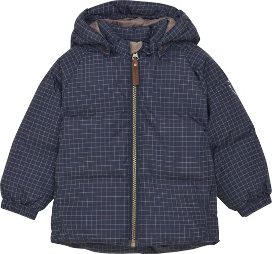 Enfant Vinterjakke Quilt Aop Parisian Night (128 / 8 år)