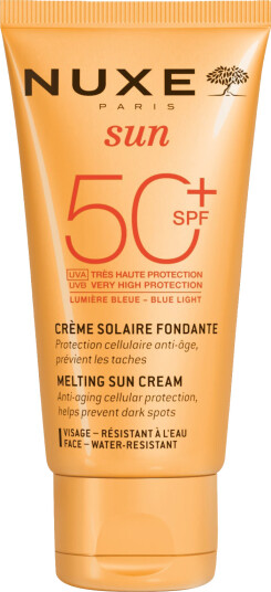 Nuxe Sun Melting Cream SPF50 50 ml - Vannavstøtende Solkrem for Ansikt