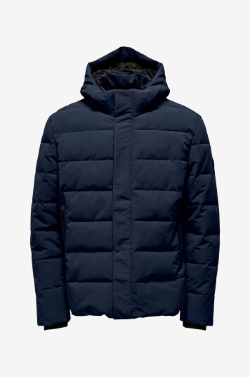 ONLY & SONS Jakke onsCayson Puffa Otw Blå ONLY & SONS Jakke onsCayson Puffa Otw Blå