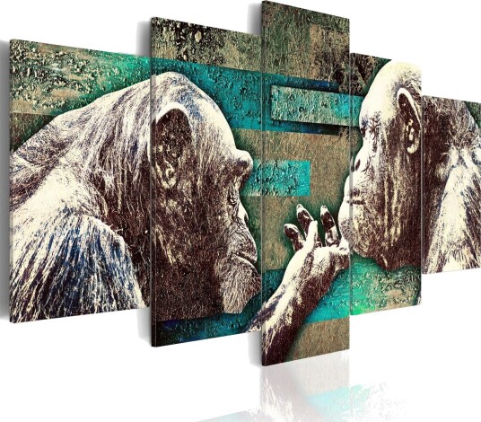 Bilde Learning Of Tenderness 100x50 Artgeist sp. z o. o.
