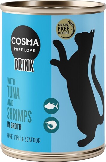 Cosma Våtfôr Drink Tunfisk Og Reker 6 X 100 G Cosma Våtfôr Drink Tunfisk Og Reker 6 X 100 G
