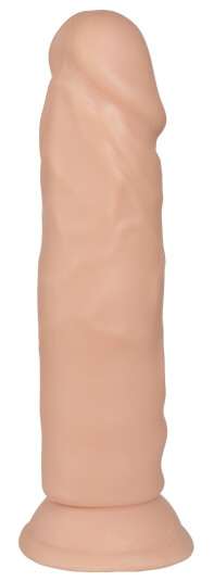 Willie City Realistisk Sugekoppdildo 15 cm      - Beige