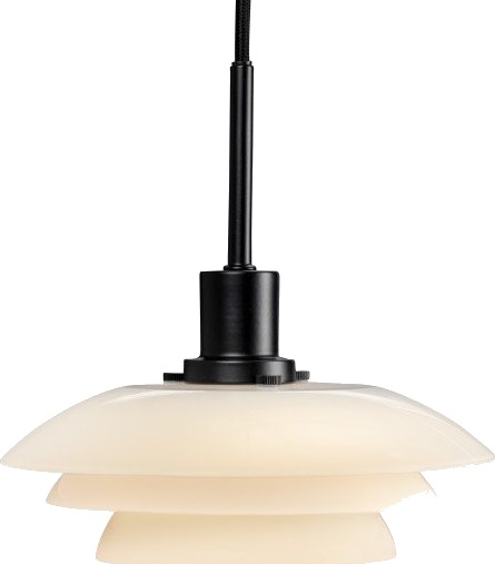 Dyberg Larsen Taklampe Pendel Opal/ Sort