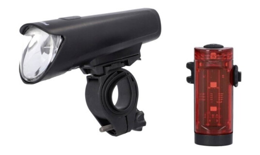 Fischer Fahrrad 45 Lux, Small-Box Cykellys Sæt Led (Rgb) Sort Fischer Fahrrad 45 Lux, Small-Box Cykellys Sæt Led (Rgb) Sort