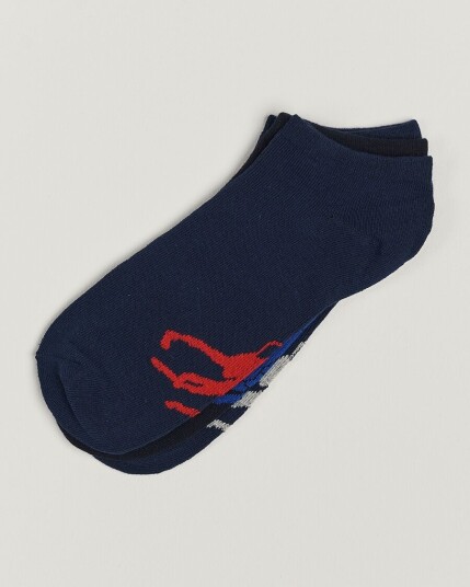 Polo Ralph Lauren 3 Pack Sneaker Sock Navy Multi