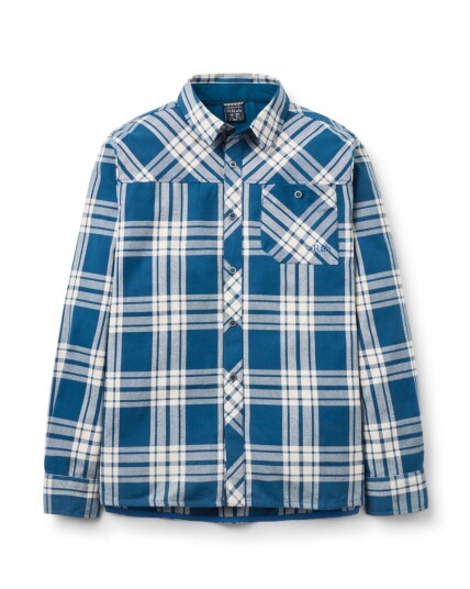 Rab Boundary Shirt Tempest Blue Small