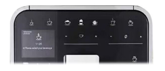 Melitta CAFFEO Barista T Smart F831-101 Automatisk kaffemaskin med melkeskummer 15 bar sølv