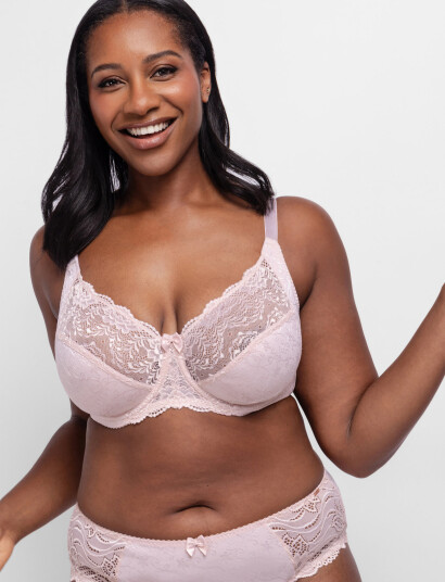 Dorina Philippa Non Padded Unlined Bra Pink D x 85