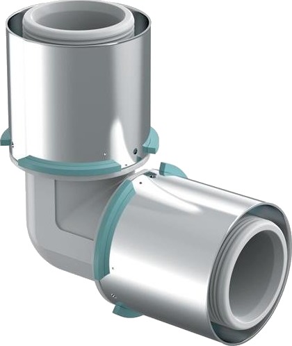 Vinkel S-Press Plus 90Gr 63Mm Ppsu