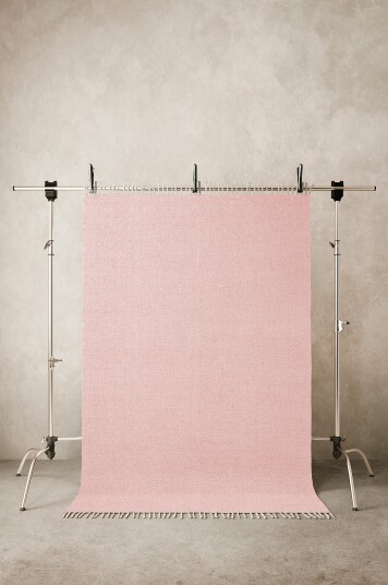 Jotex Bomullsteppe Bomull/Polyester/Akryl/Viskose Lys rosa LONE 15842920454