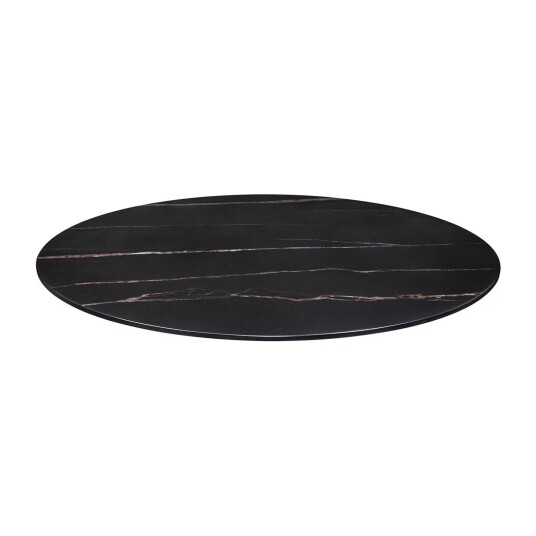 Merx-team Bordplate Svart 60 cm Svart