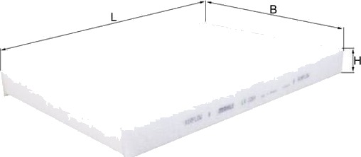 KNECHT LA 1294 Kupefilter KNECHT LA 1294 Kupefilter