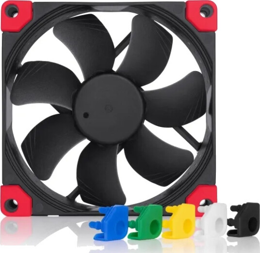 Noctua NF-A9 92mm PWM Kabinettvifte Svart - Utbyttbar Chromax