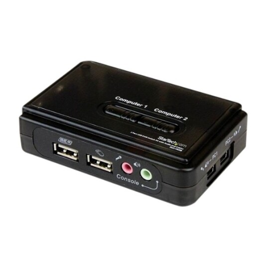 StarTech.com SV211KUSB Kvm Bryter svart