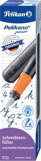 Pelikan 824842, Antrasitt, Fyllesystem Med Patron, Blå, Rustfritt Stål, Høyrehendt, 1 Stykker