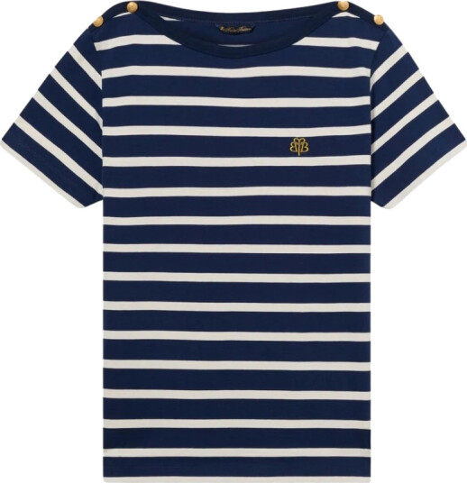 Brooks Brothers Dame Topper Blå XL,