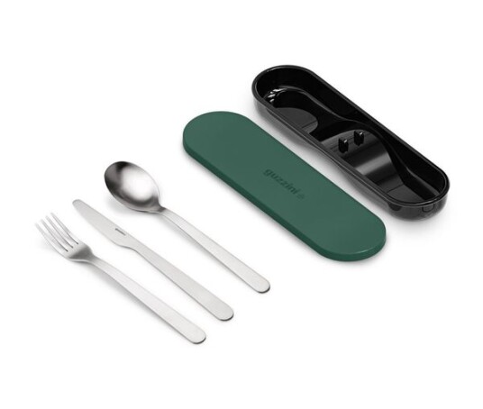 Guzzini On The Go Reisebestikk Emerald Green Guzzini On The Go Reisebestikk Emerald Green