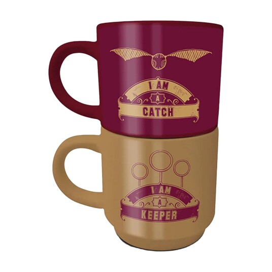 Harry Potter Catch & Keeper Mug Set Krus Harry Potter Catch & Keeper Mug Set Krus
