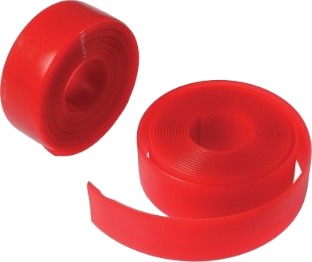 Dekkinnlegg 2 stk 25-28mm rød