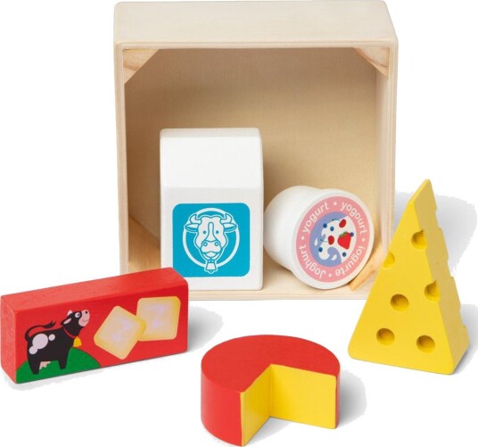 Melissa & Doug - Matvarelekesett I Tre - Fra 2 År