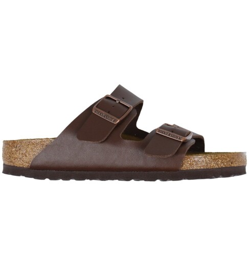 Birkenstock Unisex Arizona Birko-Flor Regular Dark Brown 39 Birkenstock Unisex Arizona Birko-Flor Regular Dark Brown 39