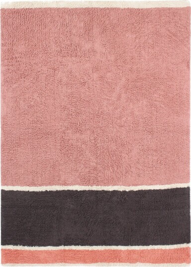Ryetepper Vinci Natural Cotton Shaggy rosa Størrelse: 240 x 340 cm