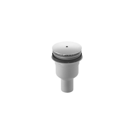 Duravit Avløp til dusjkar Loddrett utløp, Krom dekkplate