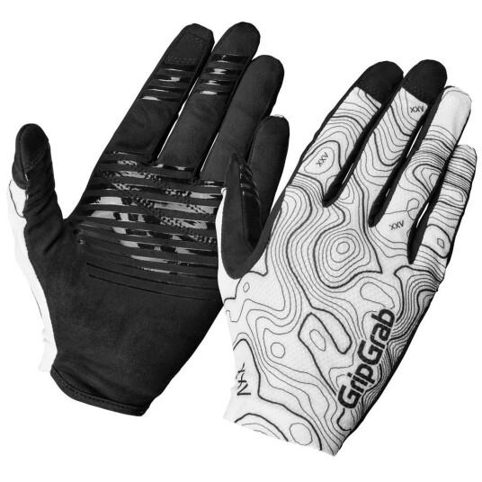 Gripgrab Rebel Full Finger Summer Gloves White XS