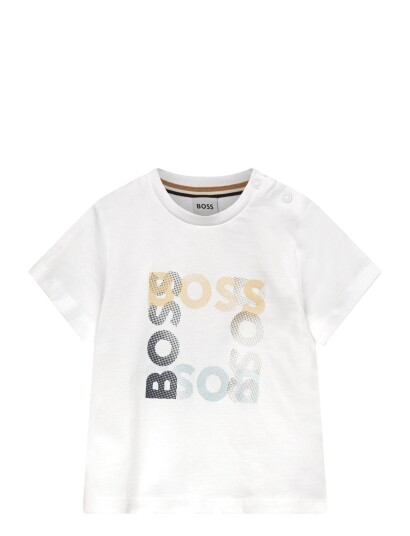 BOSS Short Sleeves Tee Shirt White 71