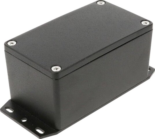 Hammond Electronics 1550Z111FBK 115 × 66 × 55 mm Aluminium Sort Kabinett