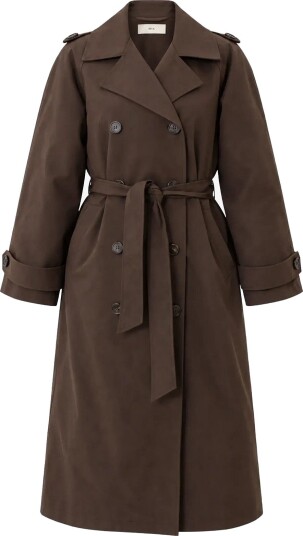 BYIC Evieic Trenchcoat   CHOCOLATE BROWN   S