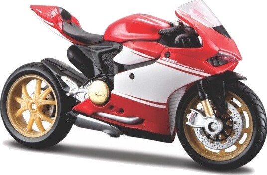 Maisto Ducati 1199 Superleggera Modellmotorsykkel Med Stativ 1:18