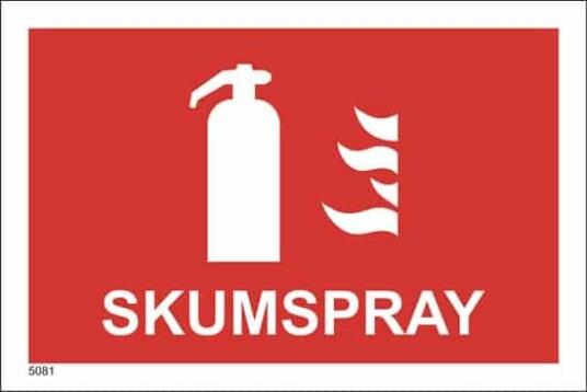 Skumspray 21x14 cm Selvklebende Vanlig