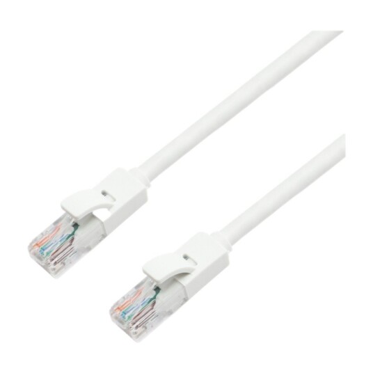 ELETRA CAT6 UTP NETTVERKSKABEL 5M, HVIT ELETRA CAT6 UTP NETTVERKSKABEL 5M, HVIT