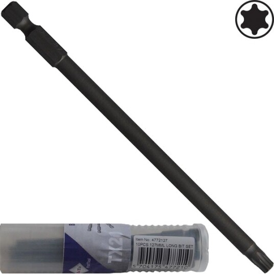 BATO 1/4" Bits Torx 15 x 127 mm. 10 stk. pk.