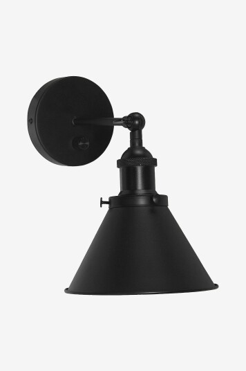 PR Home Vegglampe Anton Svart PR Home Vegglampe Anton Svart