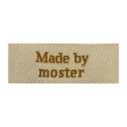 Label Made by Moster Sandfarget